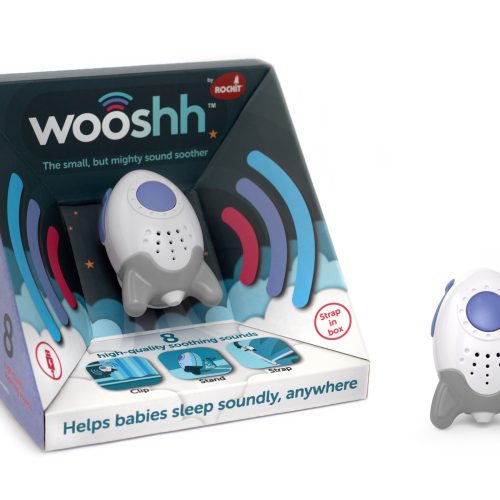 Wooshh : Le plus petit mais puissant générateur de bruit - 8 bruits blancs aux choix